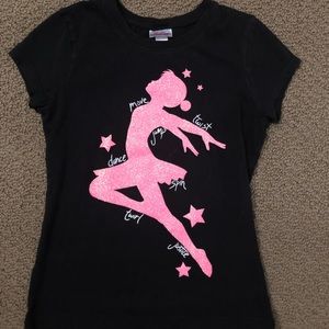 Justice girls cotton tee